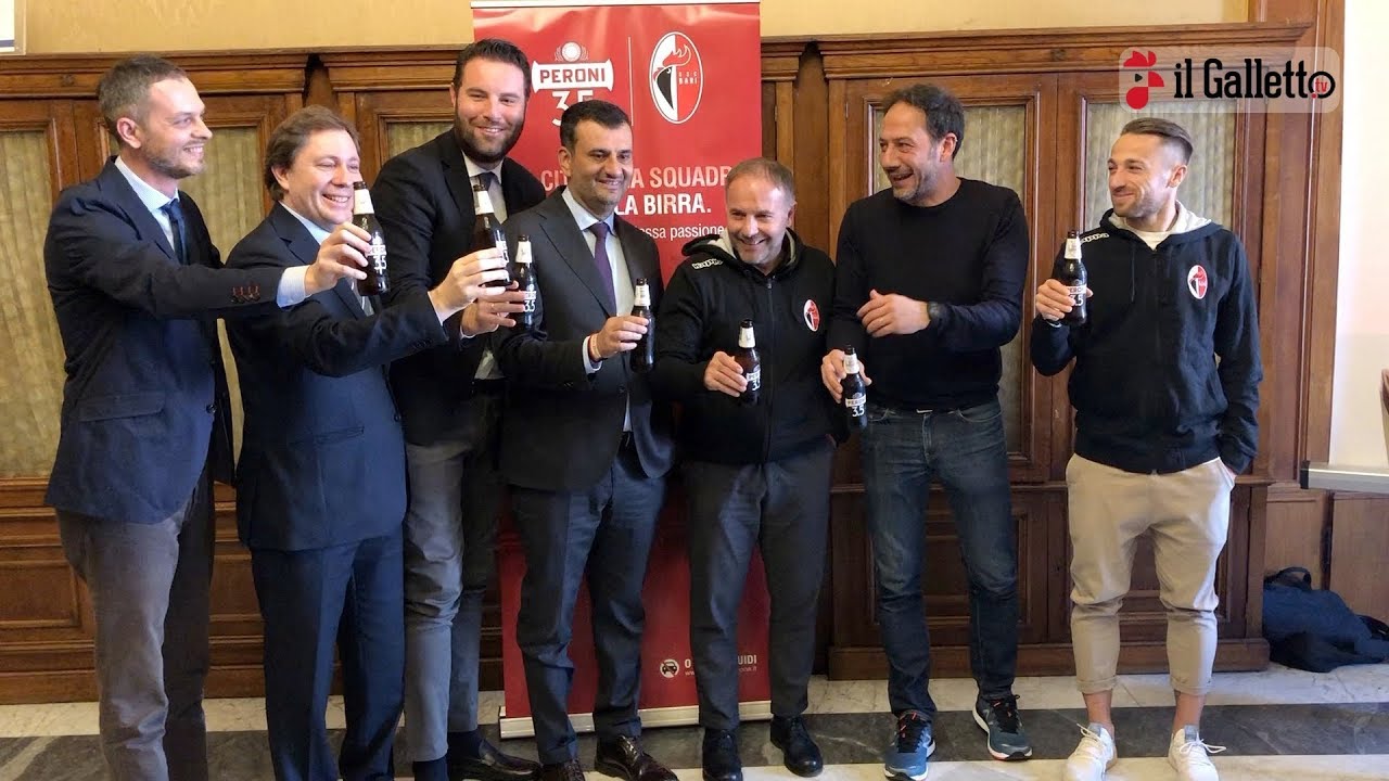 Peroni 3.5 birra ufficiale della SSC Bari - ilGalletto.TV