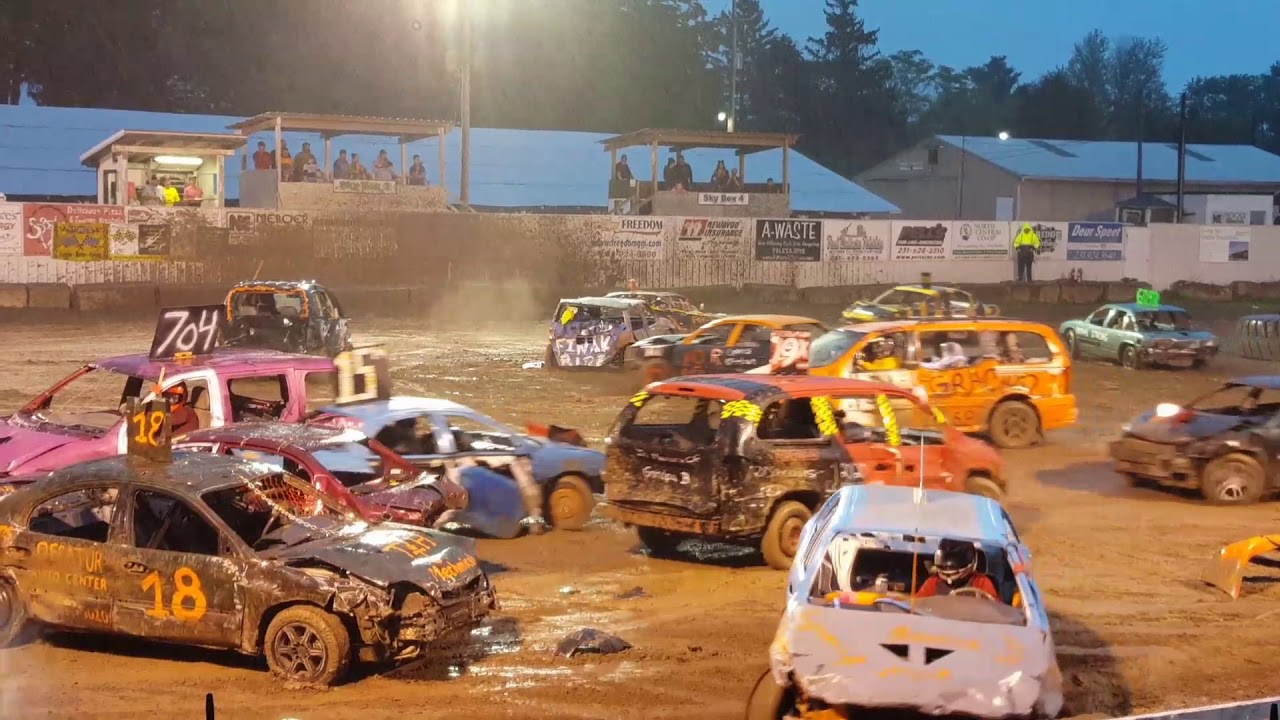 19x bone stock demo derby halloween crash bash