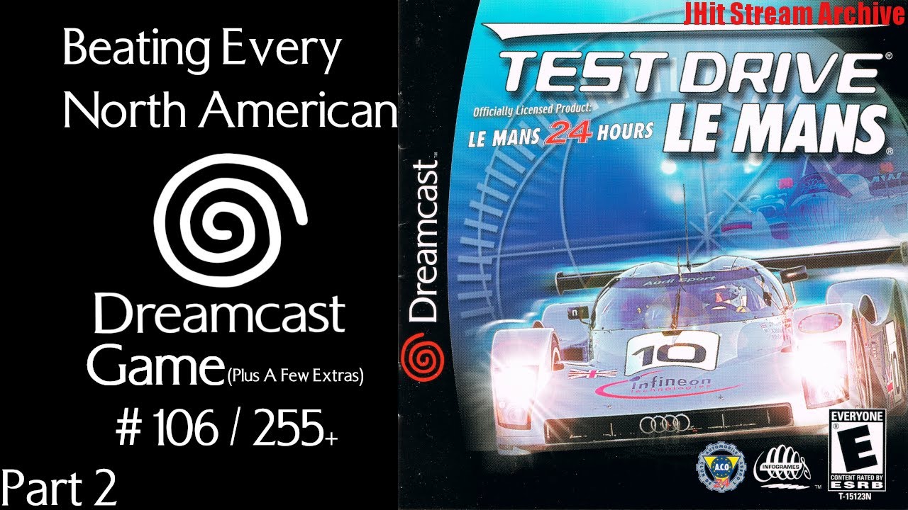Test Drive: Le Mans Part 2 | Dreamcast Game 106 / 255+