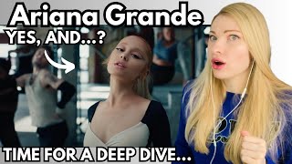 Vocal Coach/Musician Reacts: ARIANA GRANDE 'Yes, and?' Very In Depth Analysis  Love This!!