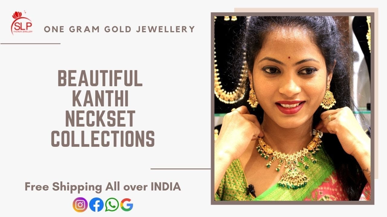 Beautiful kanthi neckset collections | 