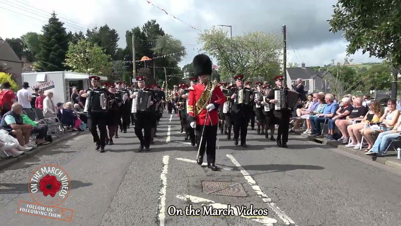 Dunloy Accordion Band @ Scarva 14th July 2025
