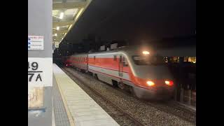 ［改E500前拍攝］155次PP自強號鶯歌通過 超越1261次區間車 6/26起截短行駛至台中