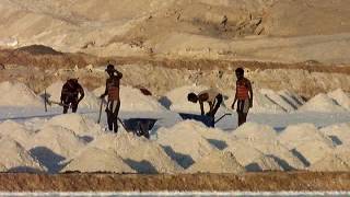 Salt Mining At Afdera Lake 2