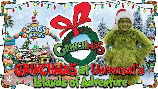 Grichmas show at Universal | Spending Christmas in Whoville! (Islands of Adventure Holiday Special)