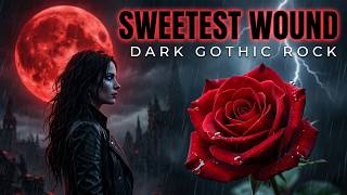 SWEETEST WOUND | Dark Gothic Rock | Blood Moon AI Music Video screenshot 1