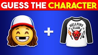 Guess Stranger Things 5 Characters by Emoji Eleven Mike Dustin Max Jim Hopper Ve