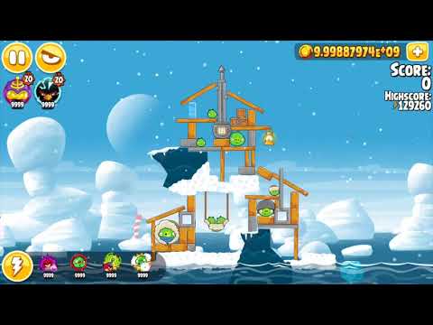 Angry Birds Seasons Arctic Eggspedition Mighty Eagle 100