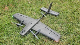 Beautiful Maiden Flight, Heewing T2 Cruza Vtol, Auto Landing.