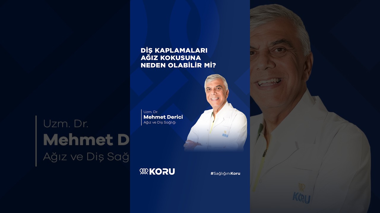 Kaplama sonrası ağız kokusu neden olur? | Dt. Dr. Mehmet Derici