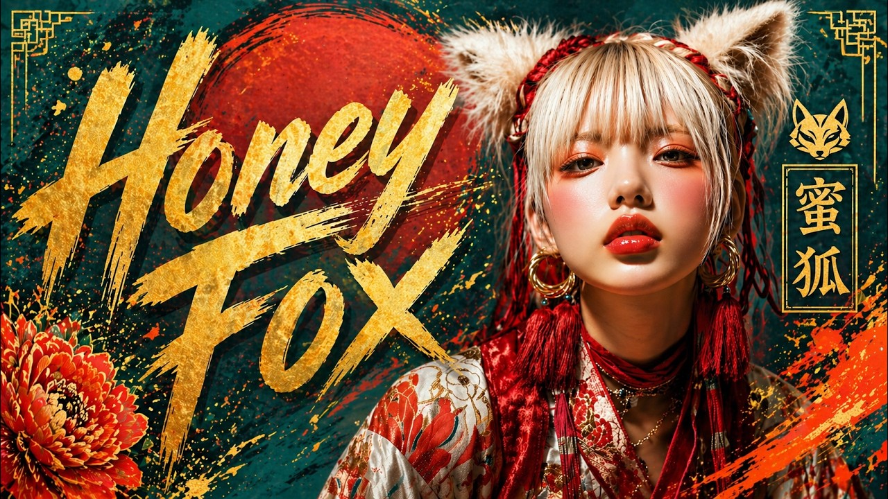 Neon Habit - Honey Fox | 大人可愛いエレクトロポップ Visualizer