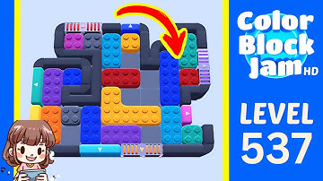 Color Block Jam Level 537 Solution Walkthrough