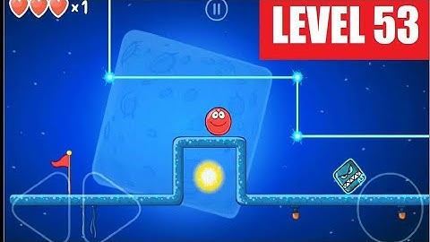 Red Ball 4 Level 53 - Level 53 Walkthrough - Battle For The Moon Level 53