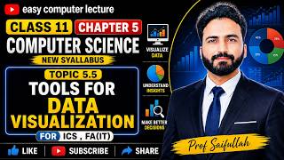 5.5 Tools for Data Visualization | Class 11 Computer Science New Syllabus | ICS & FA(IT)