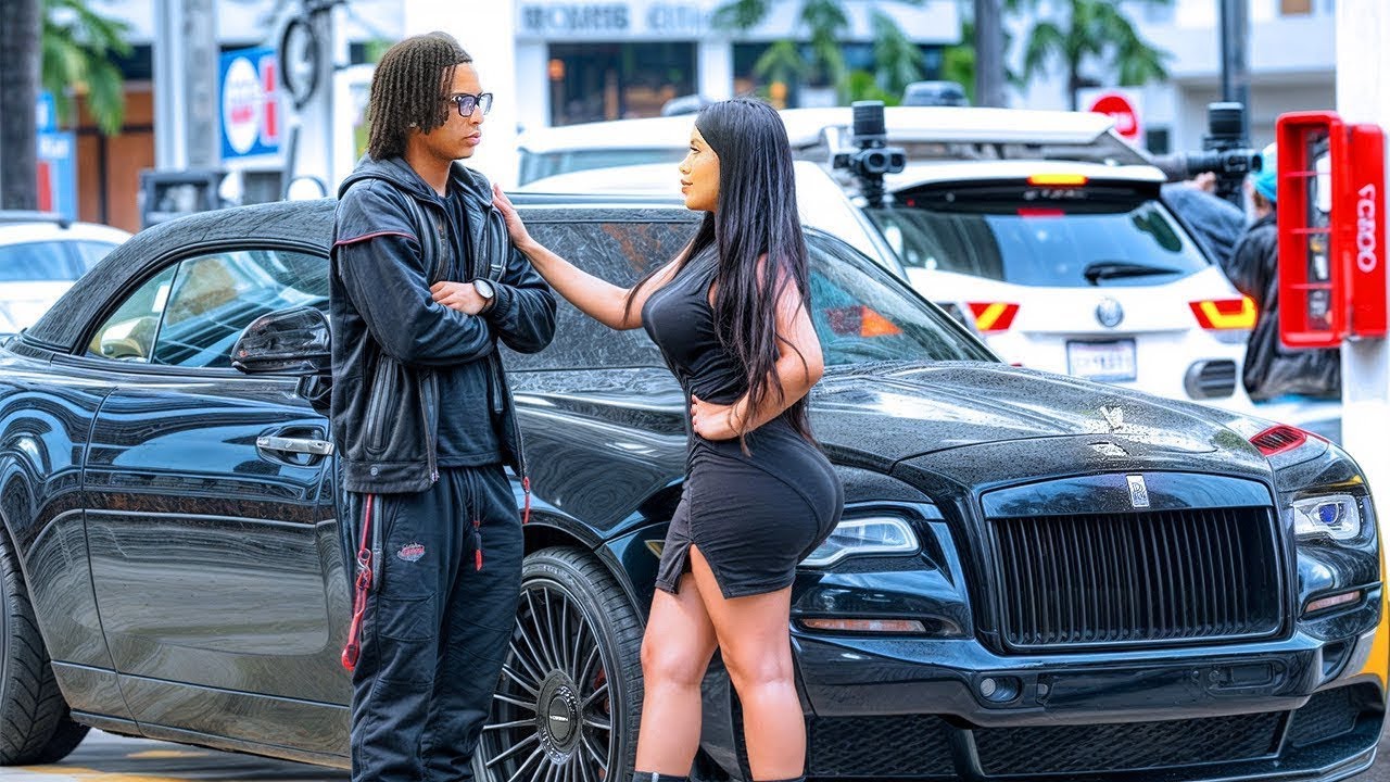 Розыгрыш с охотницей за богатством, часть 195! | Fefediorr