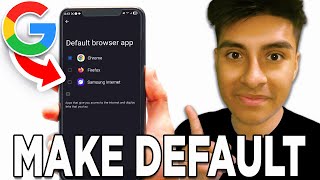 How To Make Google Chrome Default Browser Android Phone! - Tutorial