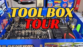 Harbor Freight US GENERAL 5 Drawer Cart Tour | Toolbox Setup and Organization #tools #mechanics