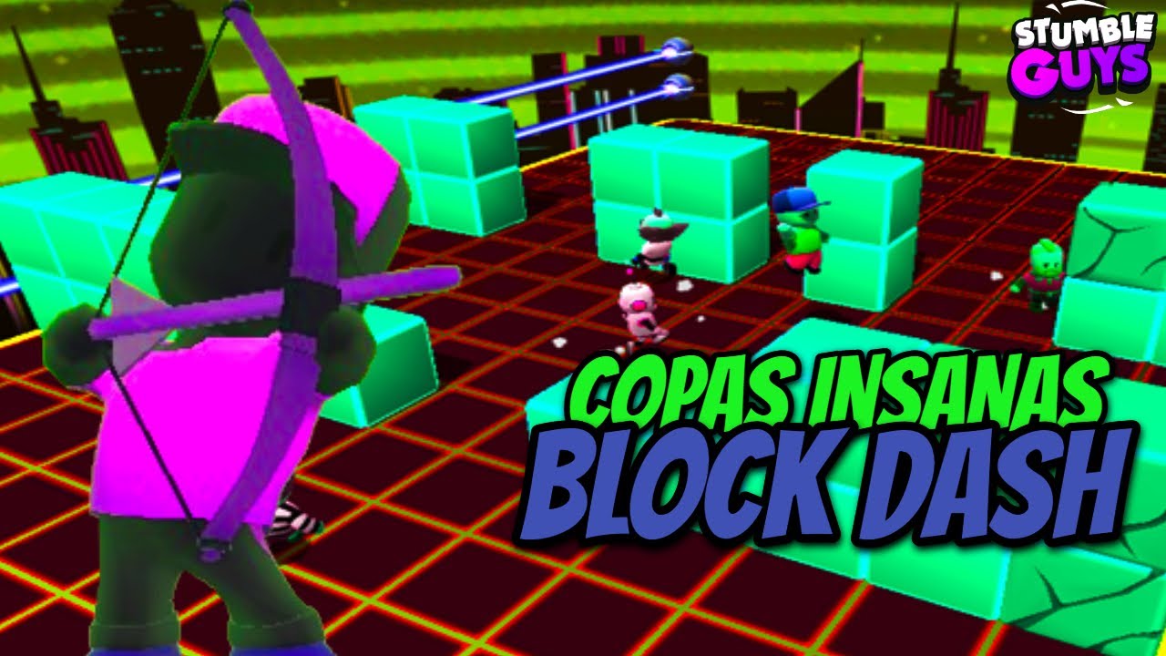 😱COPAS 1X1, 2X2,3X3 BLOCK DASH LENDÁRIO🏆#stumbleguys #stumbleguysbr #stumbleguyslivestream