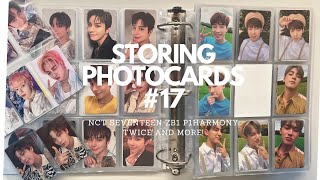 Storing Photocards #17- nct, seventeen, zb1, p1harmony, txt and more!