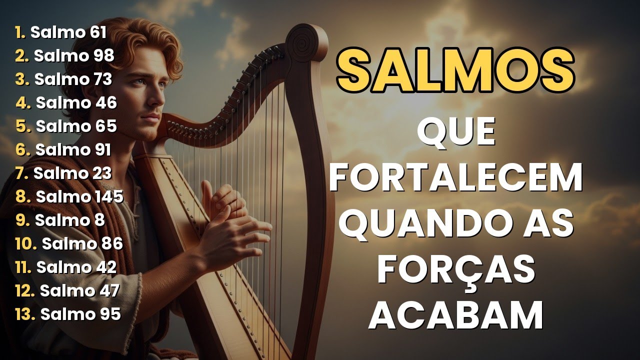 SALMOS CANTADOS NA PRESENÇA DE DEUS | Paz Para o Coração Cansado