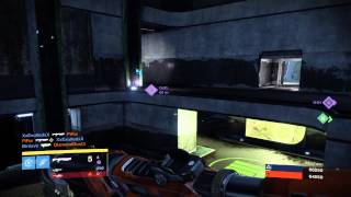 Destiny Taken King - Bannerfall Map Opening Hangar + Random Grenade Kill