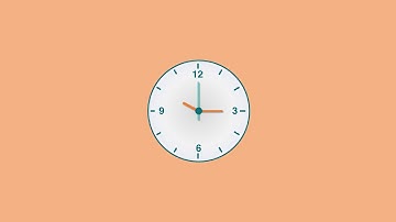 how to prepare elegant analog clock using PowerPoint