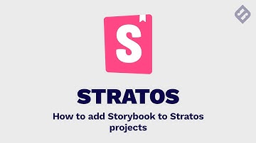 How to add Storybook.js to Stratos projects