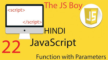 function with parameters JavaScript Hindi / Urdu  | The JS Boy #javascript #softwareengineer
