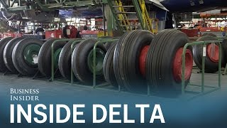Inside Delta's 2.7 million square-foot facility