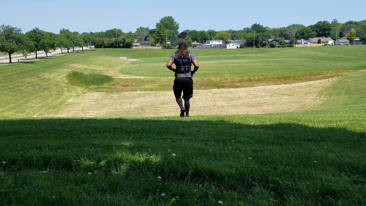 INTENSE HILL SPRINTS WITH 20LB WEIGHTED VEST🥵😱 YouTube