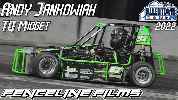 Andy Jankowiak Indoor Auto Racing TQ Midget Allent...