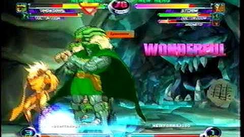 MvC2 Online (360): Dereklearnslow (Mag/Anak/Doom) vs Josh360 (MSDoom) 3 .:10.12.09:.