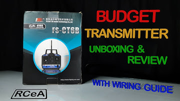 Flysky FS-CT6B transmitter Unboxing and Review_Budget transmitter for RC equipments