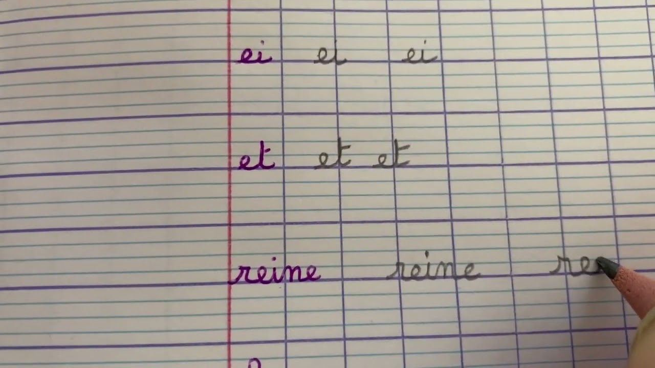 Écriture ei et