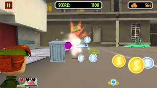 Oh No! It's An Alien Invasion Turret Alert   iOS   iPhoneiPadiPod Touch Gameplay screenshot 5