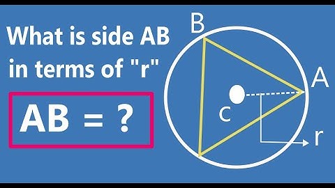 Side length of Inscribed Equilateral triangle