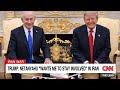 Trump: Netanyahu ‘wants me to stay involved’ in Iran