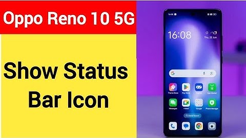 How to show status bar icon, Oppo Reno 10 5G me status bar icon Kaise lagaen