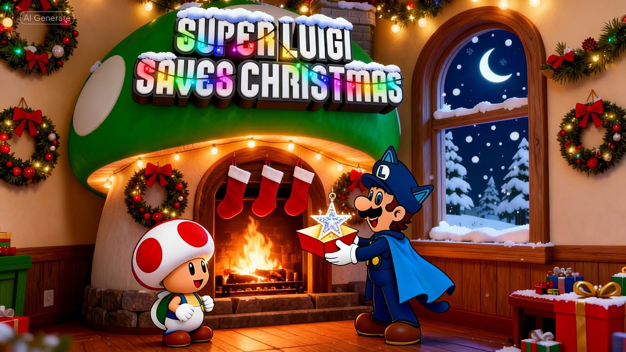 Super Luigi Saves Christmas Sequel | Full Gameplay