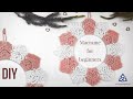 DIY Macrame Wreath For BEGINNERS | Heart Pattern