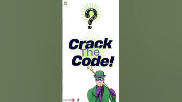 Can you crack this code? 🔐 Drop your answer 👇 #shorts #riddles #puzzle #brainteaser #quiz #logic