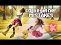 most common MISTAKES when learning to rollerblade & how to fix them!