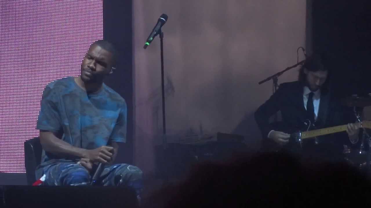 Frank Ocean Wiseman Live In Paris Youtube