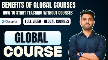 HOW TO USE GLOBAL LIBRARY || CLASSPLUS TRAINING || CLASSPLUS REVIEWS  || @Classplusapp #classplusapp