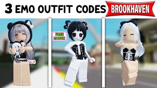 3 EMO OUTFIT ID CODES FOR BROOKHAVEN 🏡RP, BERRY AVENUE & BLOXBURG