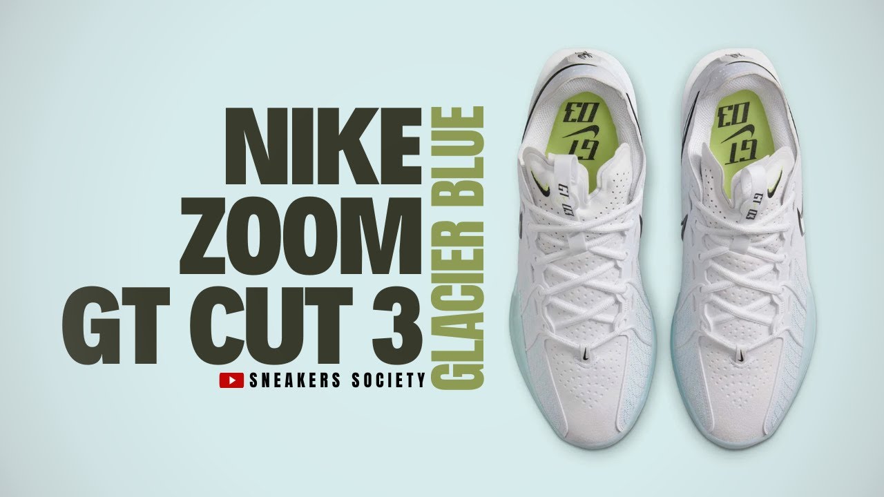 GLACIER BLUE 2025 Nike Zoom GT Cut 3 | DETAILED LOOK + PRICE