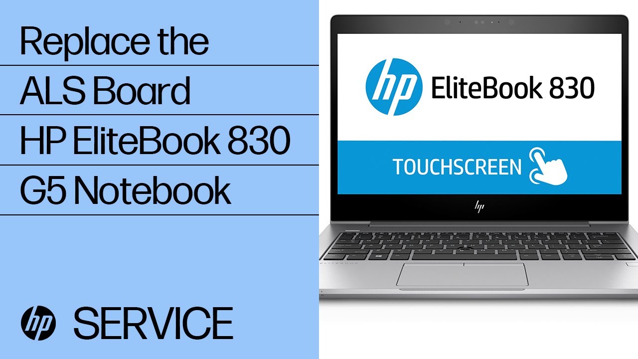 how to change wifi password How to Replace the ALS Board | HP EliteBook 830 G5 Notebook