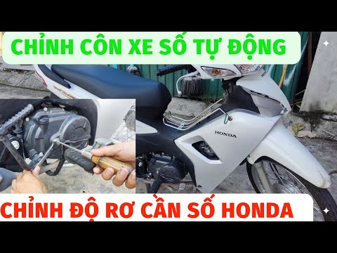 Video Hướng dẫn điều chỉnh hành trình tự do cần sang số cho... - youtube