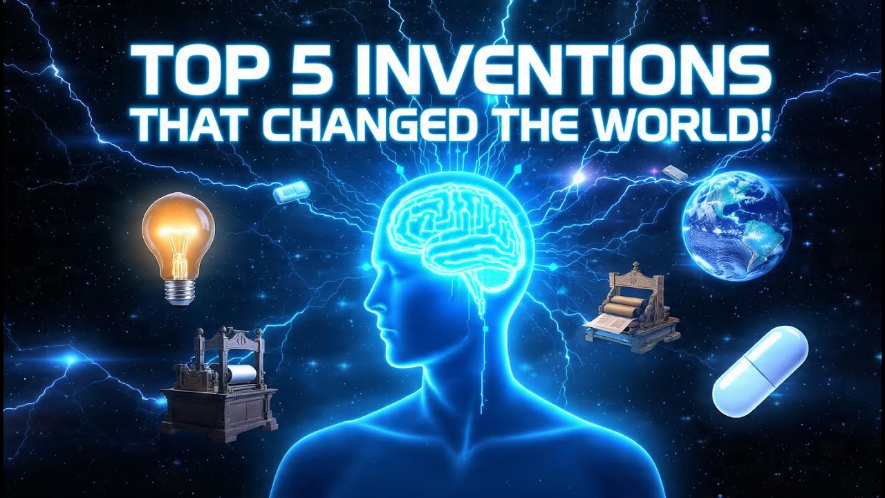 Top 5 Inventions That Changed The World 🌍 | इंसानों के 5 सबसे बड़े ...
