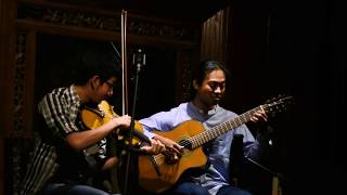 "Padang Bulan" (RC. Hardjosubroto/arr. Hansen) - Dwi Hansen (Guitar) & Iqbal Harja (Violin)